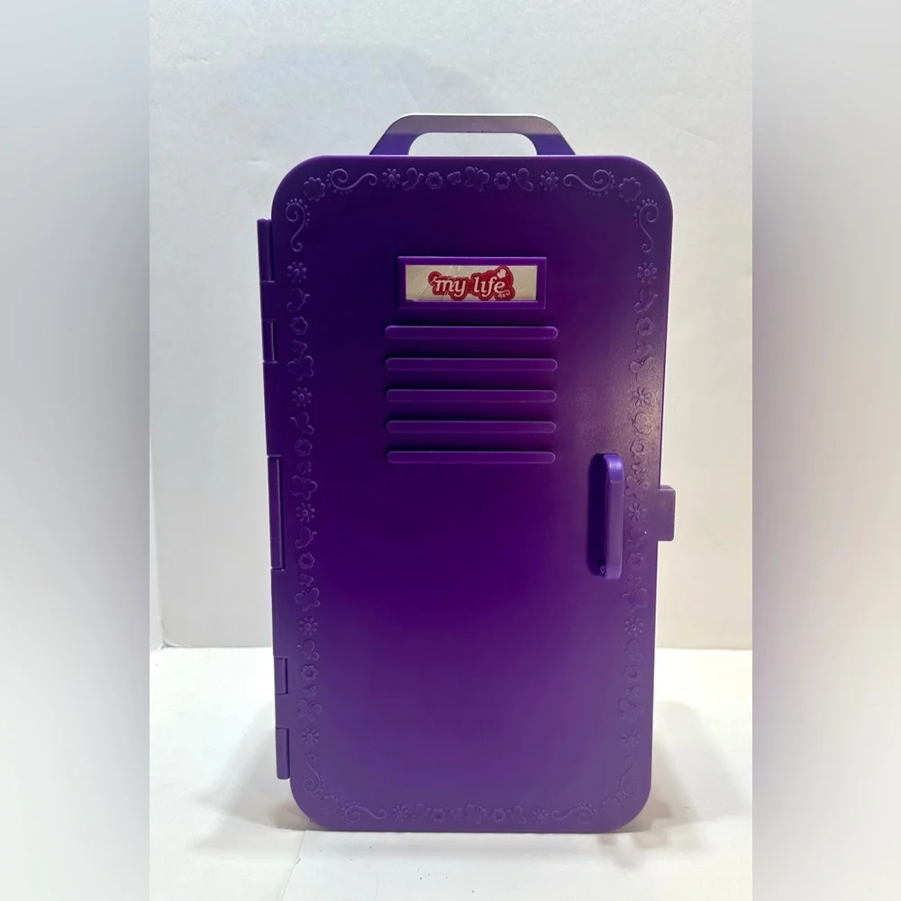 My Life American Girl Doll 14" Purple Locker 2014 - Picture 11 of 11